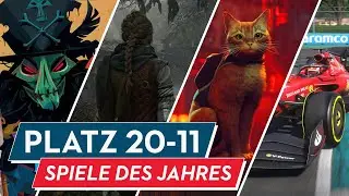 Unsere Spiele des Jahres 2022 - Platz 20 bis 11