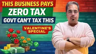 Zero Tax Business in India? Nursery Business | Income Tax + GST Explained | Agricultural Income 