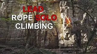 Lead Rope Solo Climbing Hessigheim Classics 24: Pfeiler