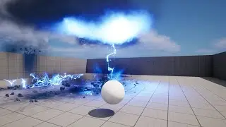 Wizard spells pack UE5 demonstration for the Unreal Engine Marketplace
