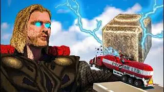 Cars vs Thor | Teardown