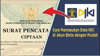 Cara Memasukan Data HKI di Akun Sinta dengan Mudah