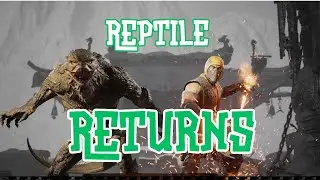 My Reptile is back(new tricks).. Feat scorpion kameo #fgc #mortalkombat #mk1 #gaming #fightinggames