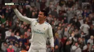 Real Madrid Vs Barcelona - FIFA 18 PS4 Gameplay