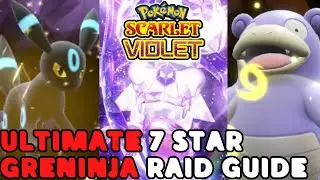 The ULTIMATE GRENINJA Raid Builds and Guide for Pokemon Scarlet and Violet