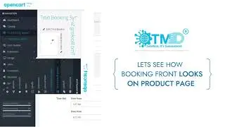 Opencart Booking and Reservation System