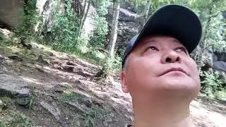 Hiking.  Pillars. Like a rolling stone.