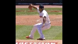 Throwing out of more or less hip flexion