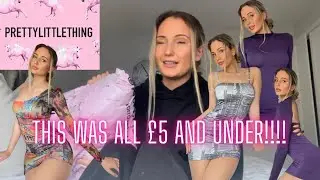 THESE WERE ALL UNDER £5?!😮😍🦄 Pretty little thing DRESS HAUL💜🌸🦄