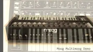 MOOG MULTIMOOG Demo