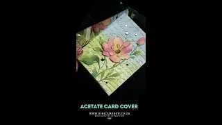 Acetate Card Idea  SSS Divine Peony