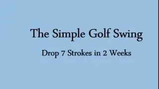 The Simple Golf Swing by David Nevogt, great golf tips.