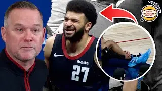 Michael Malone on Jamal Murray's Injury & NBA Playoff Feeling