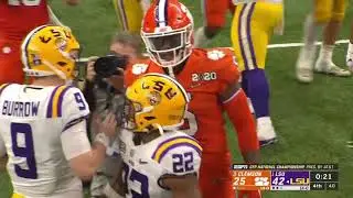 LSU Celebration After Winning 2020 National Championship