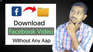 How to download Facebook video in gallery? || Facebook video download apk || 2020 || #Facebook ||