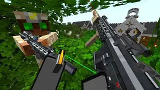 Raid on the illagers Mansion [Minecraft Warfare]