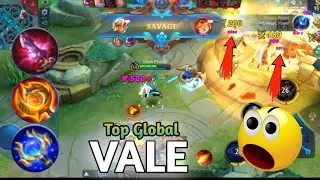 SAVAGE !!  VALE BEST BUILD 2022 ~ VALE GAMEPLAY LINTV ~ VALE MLBB
