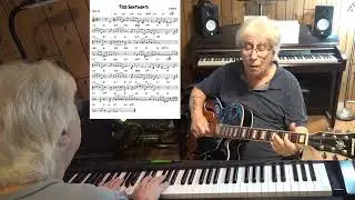 Todo Sentimento ( TvdH ) - Jazz guitar & piano cover ( C. Buarque )