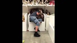 Bored in IKEA part 2 funny