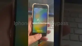 Iphone 8 icloud bypassing