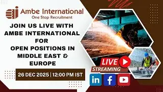 🌐 Overseas Careers Update: Live Hiring Insights for Gulf & Europe (2025) 📱