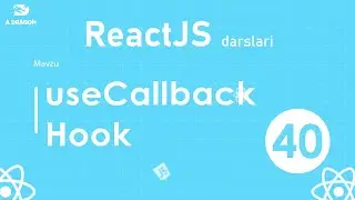 040. useCallback hook | React o'zbek tilida | React Darslari