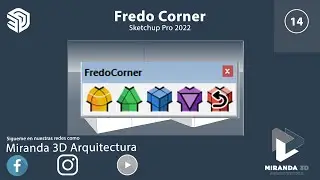 Instalación FREDO CORNER Sketchup 2022