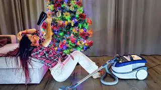 Vacuum Cleaner & Hair Dryer White Noise | Cozy Evening ASMR Relaxation