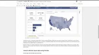 Embed and visualize with Power BI in Jupyter Notebooks