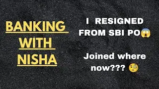 I resigned From SBI. #sbi #sbipo #sbiclerk #ibps #ibpspo #ibpsclerk #rbi #rbigradeb