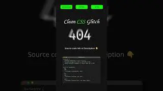 Create a Glitching Text Effect with Just HTML & CSS | Code Guy 