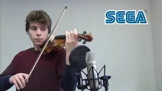 Video game console sounds on violin