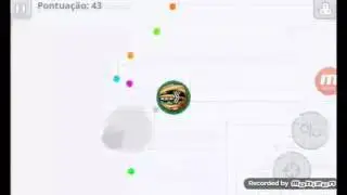 Jogando agario