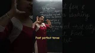 Past perfect tense