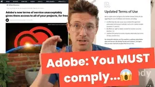 Adobe Training AI Terms of Service Debacle