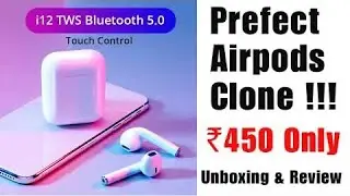 Airpods under 500 | Airpods Clone | i12 TWS | earphones under 500 | Technical Doodle