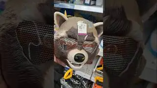 Rocket Raccoon mask collectible toy item 
