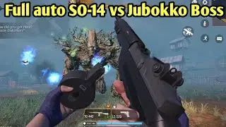 New full auto SO-14 Marksman rifle vs Jubokko Zombie Boss in COD Mobile | Call of Duty Mobile