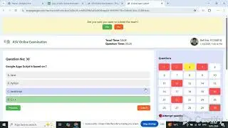 How Make an Online Examination System Google sheet App script Use