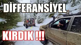 Differansiyel Kırdık! | Karabük Sarıçiçek Yaylası Off Road [4K]
