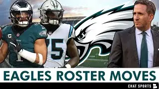 🚨Philadelphia Eagles Make MULTIPLE Roster Moves Before Playing Commanders + Eagles Injury News