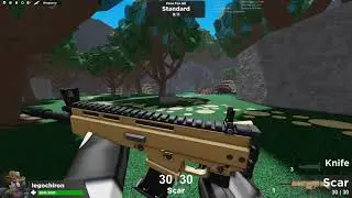 Roblox weaponry new update - scar reanimated