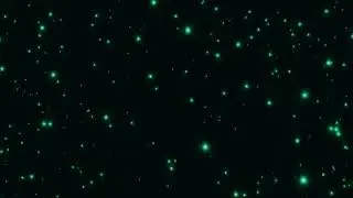 Particles In Space - Relaxing Screensaver - Changing Colors