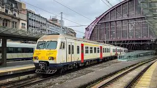 Trains in Brussels and Antwerp | Belgian Railways 🇧🇪 | 2024