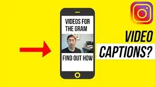 How To Make Video SUBTITLES For Instagram? (Like GARYVEE)