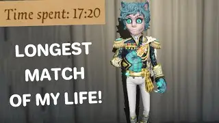 The LONGEST MATCH of my LIFE! 17 MINS!!! / Identity V - Mercenary