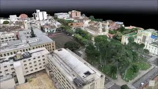 VIDEO MODELO 3D CENTRO CULTURAL DE BUCARAMANGA EN PIX4D, PROYECTO INVESTIGACION CONVOCATORIA X, USTA