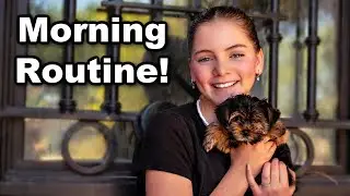 Addison's Morning Routine! | Makeup Routine! | She Did It On Her Own!