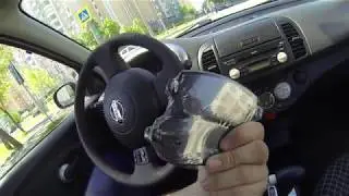 Замена колодок Nissan Micra