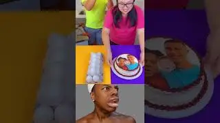 IshowSpeed Reacts to a cake made by a fan #shorts #ishowspeed #reactionvideo